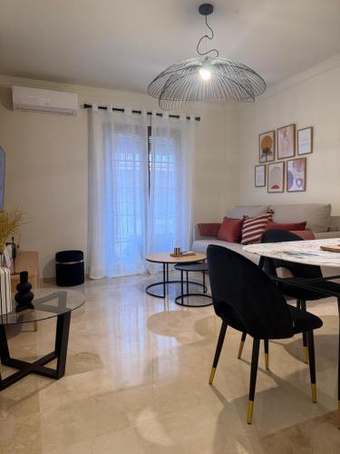 Et opholdsområde på Apartamento Boutique Centro Histórico