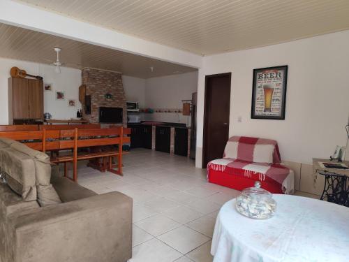 Posezení v ubytování SOBRADO COM PISCINA