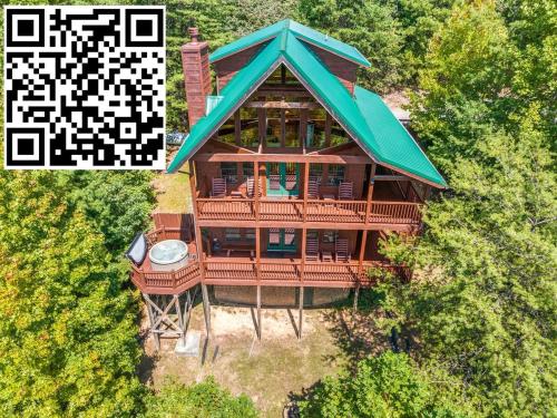 Bygningen som chaletet ligger i