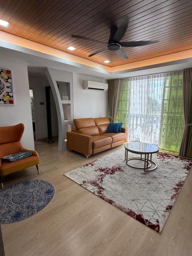 Et opholdsområde på AJ Homestay Muar