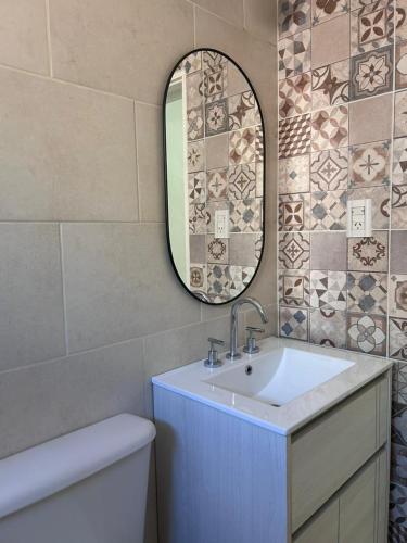 Et badeværelse på La Casa del Barrio