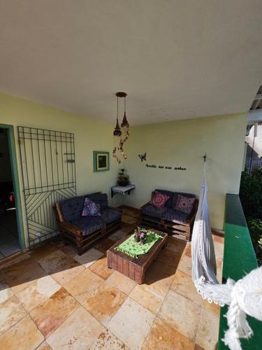 Area soggiorno di Hostel La Casa de Mabel