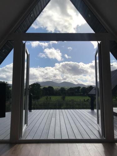 Een algemene foto van de bergen of uitzicht op de bergen vanuit de vakantieboerderij