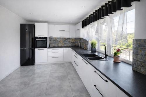 Kuchyň nebo kuchyňský kout v ubytování Dom u Teresy