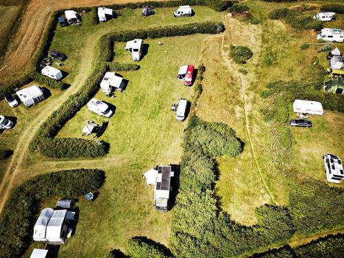 Paisaje cerca de este camping