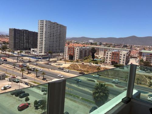 En generel udsigt til bjerge eller udsigt til bjerge taget fra lejligheden