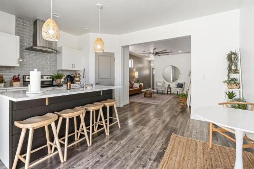 Køkken eller tekøkken på The Bella! West Nampa Private 3 Bedroom Home