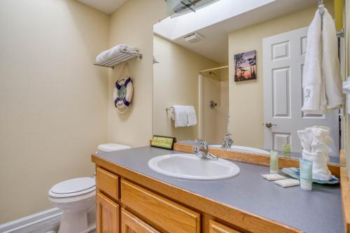 Et badeværelse på Beachy Keen