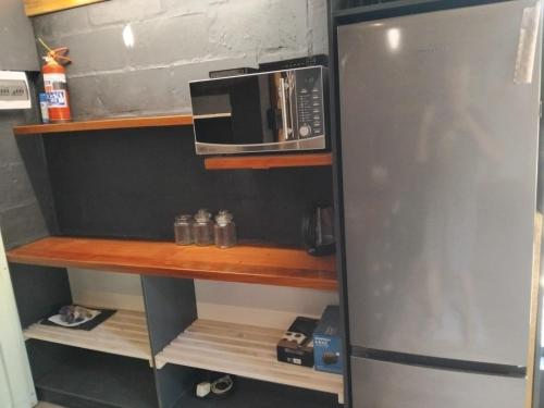 Køkken eller tekøkken på Homies on Church