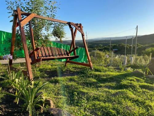 Een tuin van Entre Sierras Cabañas