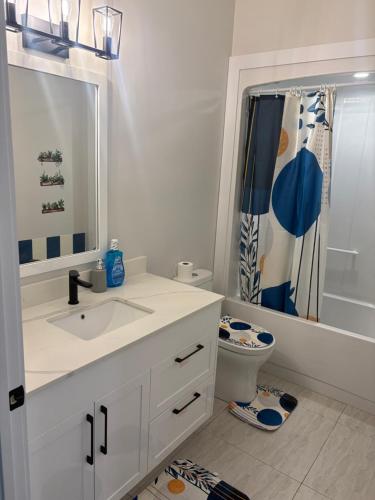 Bilik mandi di The Cozy Haven