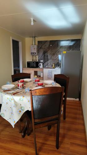 Kuchyň nebo kuchyňský kout v ubytování Apartamentos Chalo