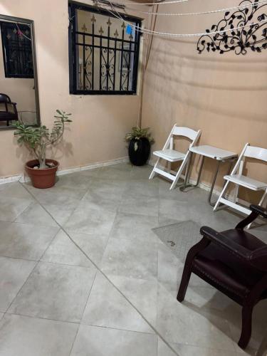 Patio nebo venkovní prostory v ubytování Ô Bien Être