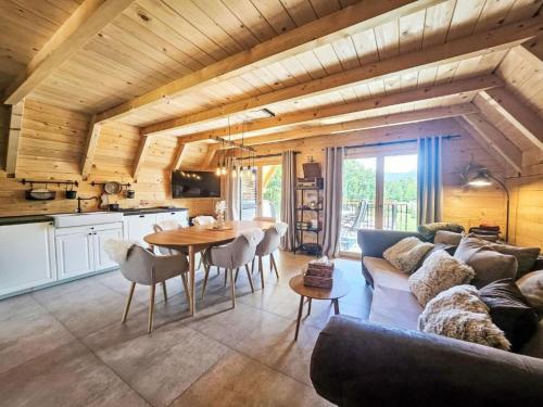 Køkken eller tekøkken på Tomina Koliba Lika