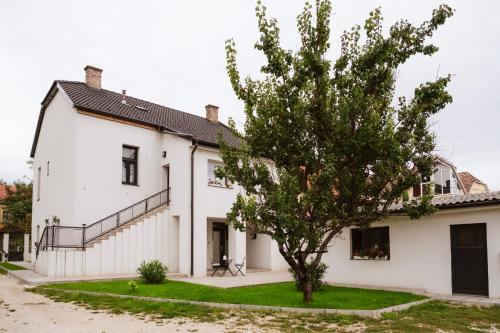 Bygningen som den private indkvartering ligger i