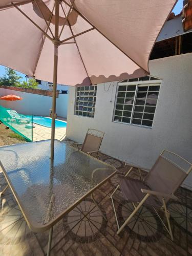 Swimmingpoolen hos eller tæt på Descanso para viajantes