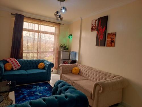 Posezení v ubytování Anny's bnb