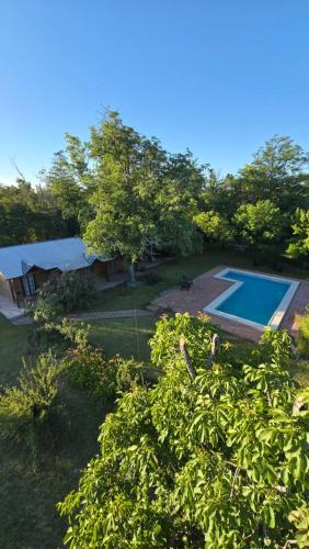 Swimmingpoolen hos eller tæt på Hosteria Rural Piedra y Camino