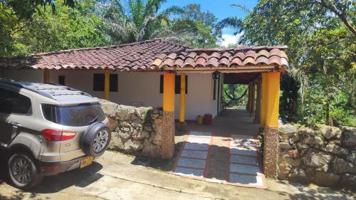 Bygningen som villaen ligger i