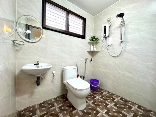 Et badeværelse på Simee Cozy Homestay ,Simee, Ipoh Town