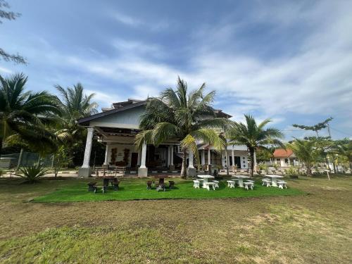 En have udenfor Kanza Beach Inn