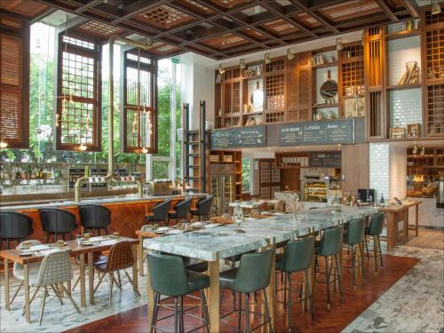 Restaurace v ubytování 137 Pillars Residences Bangkok