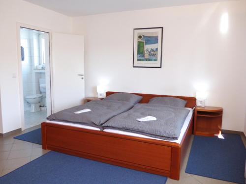 Hotel Alt Büttgenにあるベッド