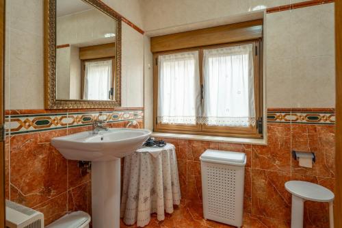 Et badeværelse på Apartamento El Fondon 1