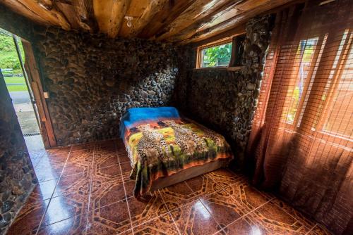 Hotel Roca Duraにあるベッド