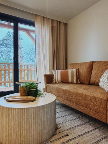 Χώρος καθιστικού στο Leśniczanka