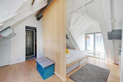 Bright 4P studio in the heart of Paris Marais Rivoli