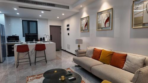 Posezení v ubytování Gracey Concierge Apartments - Avenue Uvira