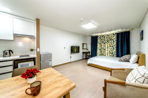 Cuina o zona de cuina de Dorami Pension
