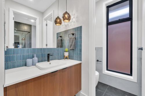 Et badeværelse på Luxury on Leeds