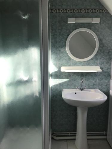 Et badeværelse på Le nid du bouloir