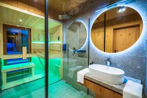 Et badeværelse på MyNest - Mountain luxury cabin