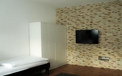 TV a/nebo společenská místnost v ubytování Ferienhaus Duran nähe Europa Park - 4 Schlafzimmer - 9 Betten