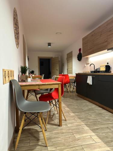 Køkken eller tekøkken på Villa pod Skrzycznem