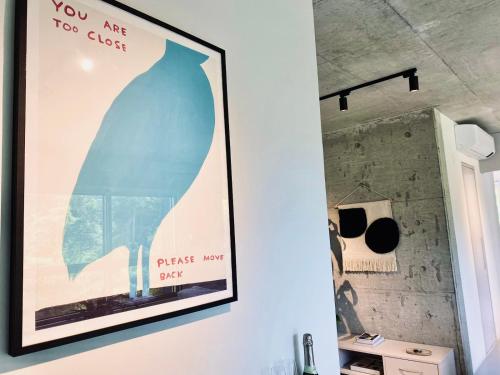 Et badeværelse på The Green Hill Apartamento na Praia Brava com Piscinas Playground e Academia