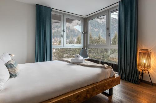 Quartz - Appt 4 etoiles vue Mont-Blanc - Centre