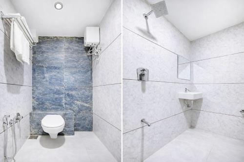 Koupelna v ubytování Boutique Tribhuwan Hill View Hotel Free Wifi and Parking Facilities - Best Services - Prime Location- Premium Hotel In Ranikhet