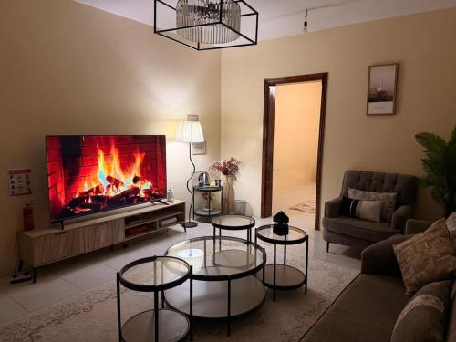 Et opholdsområde på شقه بالقرب من الحرم النبوي