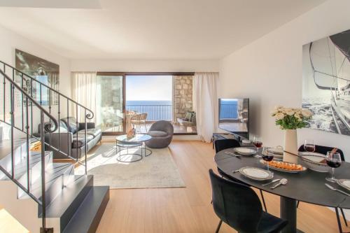 #22 Staywizus - Duplex panoramic sea view 2Bdr, AC, swimpool, parking, petanque