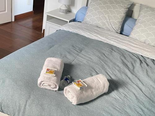 Postel nebo postele na pokoji v ubytování Villa d'architecte 4 chambres 9 Personnes Proche Disney Paris