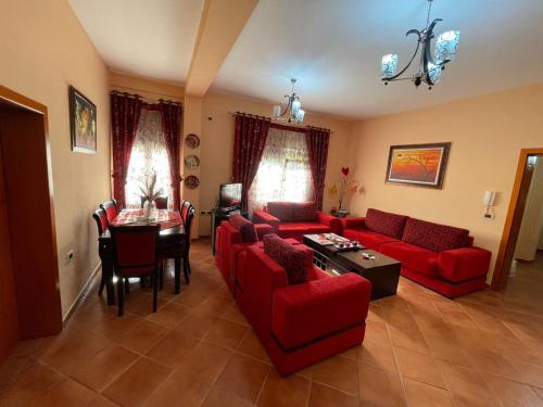 Et opholdsområde på Luxury villas