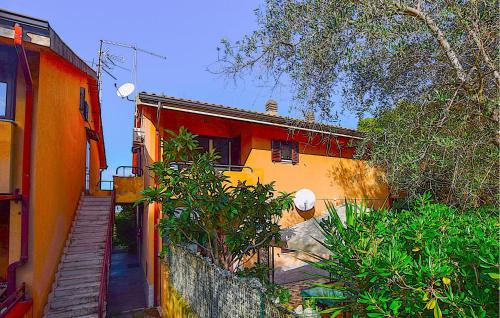 Bygningen som lejligheden ligger i