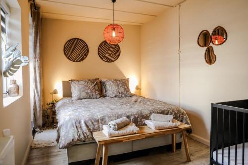 En eller flere senge i et værelse på Cityloft in Breda VP092