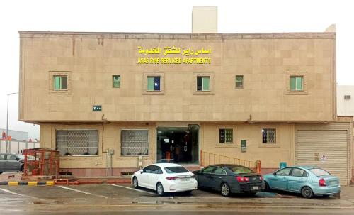 Bygningen som lejlighedshotellet ligger i