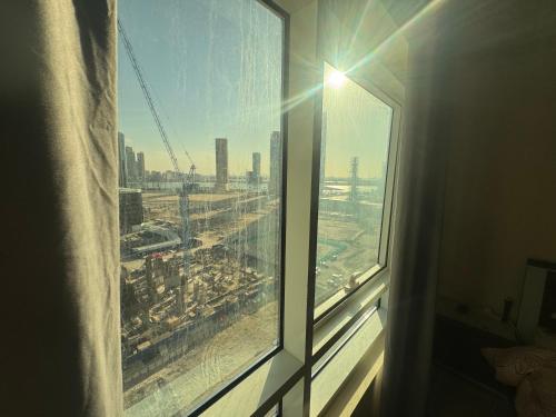 Vista general de Sharjah o vistes de la ciutat des de l'apartament