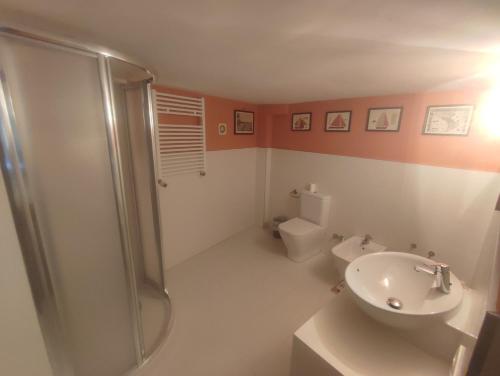 Koupelna v ubytování Casa palaciega Doña Leocadia